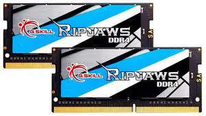 G.SKILL Ripjaws DDR4 SO-DIMM Series DDR4 RAM 32GB (2x16GB) 2666MT/s CL18-18-18-43 1.20V Unbuffered Non-ECC Notebook/Laptop Memory SO-DIMM (F4-2666C18D-32GRS)