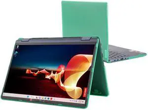 mCover case ONLY Compatible for 2022-2024 13.3" Lenovo Yoga 6 13ABR8 | 13ALC7 Series 2-in-1 Windows Notebook Computers (NOT Fitting Any Other Models)- Green