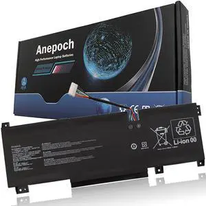 Anepoch BTY-M492 Laptop Battery Replacement for MSI WF66 WF76 11UI 11UJ Katana GF66 11UD 12UG 12UX GF76 11UE 12UD Crosshair 15 17 A11UCK A11UDK A11UEK Sword 15 A11U A11UD A11UE Pulse GL66 GL76 7506