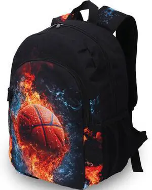 VIVIDSATCH Basketball Backpack, Basketball Gifts Backpack for Men Women