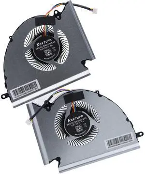 Deal4GO CPU Cooling Fan N451 w/GPU Graphics Fan N452 Replacement for MSI WE76 GE76 GP76 MS-17K3 MS-17K2 MS-17K1