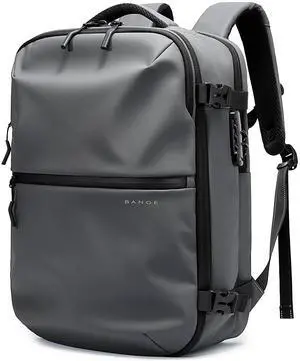 BANGE Travel Backpack with TSA lock version can hold 15.6 inch Laptop suitable Daily Commute and Overnight Flight Approved Anti-theft Bag