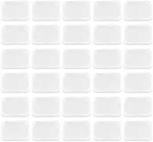 ULTECHNOVO Clear Plastic Memory Card Case Memory Card Case Holder Compatible with SD Micro SD T- Flash Card (100pcs)