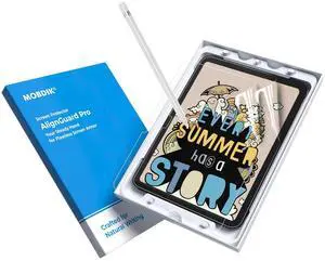 MOBDIK 2 Pack Paperfeel Screen Protector Compatible with iPad A16 11th / 10th Generation (2025/2022), Crafted for Natural Writing, Less Reflection, AlignGuard Pro Installation