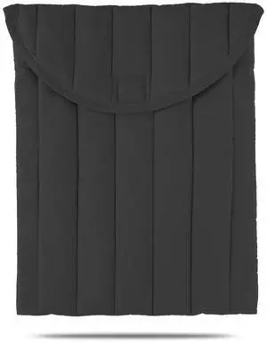 Puffy Laptop Sleeve 15-16 Inch Black, Protective Carrying Case for Men and Women, Cute Case Bag Compatible with 15 Inch and 16 Inch Laptops, for MacBook Air M2 M1, Asus/Dell Xps/Lenovo in Cover