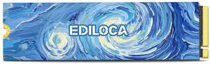 Ediloca SSD 1TB NVMe PCIe 5.0x4, Up to 14,000MB/s Read, 8,500MB/s Write, 1TB SSD with 1GB LPDDR4 DRAM & Dynamic SLC Cache, M.2 2280 3D TLC for Gaming/Video Editing/PC/Laptop (EN1400 Pro)