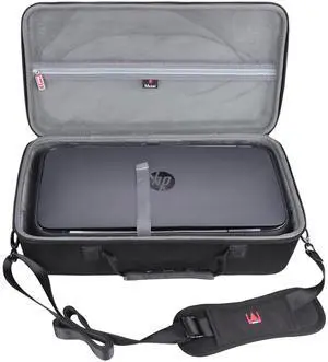 Mchoi Hard Travel Case Compatible with HP OfficeJet 250 All-in-One Portable Printer (CZ992A) (All Black)