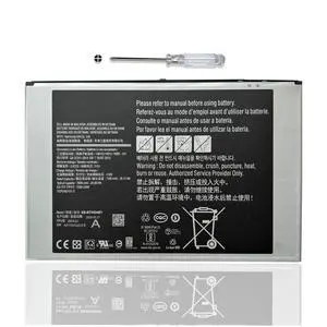 CQCQ EB-BT545ABY Tablet Battery for Samsung Galaxy Tab Pro Active pro SM-T545 SM-T540 SM-T547 Tab Active Pro Tab Active Pro 10.1 AAaM527ks/2-B (3.8V 7400mAh/28.12Wh)