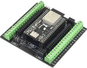 yddmyo 38Pins for ESP32 ESP-WROOM-32 USB Type C Development Board and Breakout Board GPIO 1 into 3 Terminal Expansion