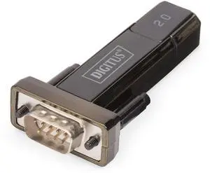 Digitus USB to Serial Adapter - RS232 Converter - USB 2.0 Type A to DSUB 9M - PL2303GT Chipset - Includes 80 cm Cable Digitus USB to Serial Adapter - RS232 Converter - USB 2.0 Type A to DSUB 9M - PL2303GT Chipset - Includes 80 cm Cable
