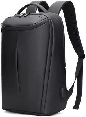 USSADDIEHU Business Smart Backpack Waterproof fit 15.6 Inch Laptop Backpack with USB Charging Port,Travel Durable Backpack