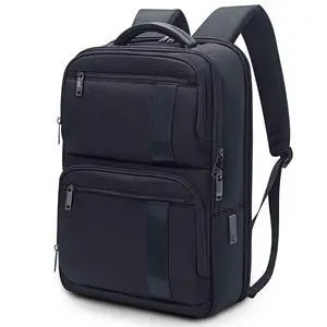 KINGSLONG Backpack Bookbag Daypack Business: Carry Back Pack Bag fit For 15.6 inch Laptop Computer for School College Travel Work Men Women Water Resistant Lightweight Black1