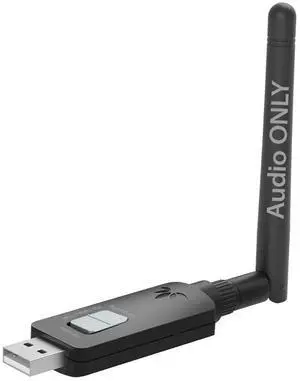 Avantree DG60P - Long Range USB Bluetooth 5.3 Adapter for PS5, PS4, PC, Laptop, Mac, aptX-Adaptive and Low Latency, 24-bit HD Wireless Audio Dongle Transmitter for Connecting Headphones, Speakers