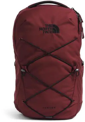 The North Face Jester Everyday Laptop Backpack - PFAS Free, Sumac/TNF Black, One Size