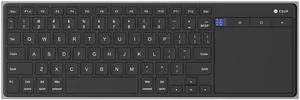 CZUR Portable Computer Keyboard with Trackpad, Rechargeable Bluetooth Keyboard with Touchpad, Wireless Ultra Slim Keyboard for PC/Laptop/Tablet/Phone, for Windows/Android
