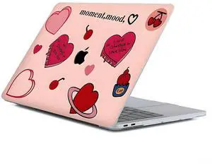 Case Compatible with MacBook Air 13 Inch 2022-2018 Release Model A2337 M1 M2 A2681,Art Protector Cover for Air13 Retina Display with Touch ID-Cherry Blossom Heart,13.3 Air(A1932/A2179/A2337)