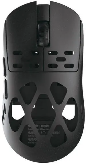 AM3 MAX Wireless Gaming Mouse, Lightweight Full Magnesium Alloy, 30000 DPI, PAW3950 Sensor, 5 programmable Buttons, Supports Wired/2.4GHz/BT (Black, AM3 PRO (1k Receiver))