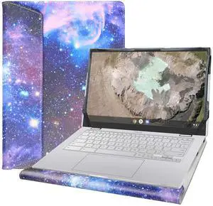 Alapmk Protective Case Cover for ASUS Chromebook C425/Chromebook Flip C433TA &case for Lenovo Yoga Slim 7 14IIL05/Ideapad Slim 7 14IIL05 & case for Dell Latitude 7410 7420 14",Galaxy