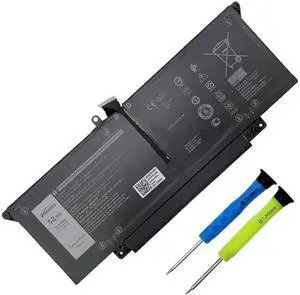 JHT2H 52Wh Laptop Battery Replacement for Dell Latitude 7310 7410 Chromebook Series P34S P34S001 4V5X2 Y7HR3 35J09 HRGYV WY9MP XMV7T 009YYF 7CXN6 T3JWC XMT81 0YJ9RP XMV7T K36KR X825P YY3GJ 7.6V