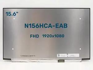 15.6" LCD Screen Replacement for N156HCA-EAB fit LP156WFC-SPD1,FHD 1920x1080, IPS, Matte, 30pins eDP, LCD LED Display