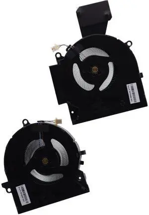 YesNOPart 12v CPU GPU Graphics Cooling Fan M57161-001 Replacement for HP Omen 16-B 16-C 16-B0013DX 16-C0011DX with RTX 3060 3070