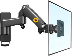 NB North Bayou TV Monitor Wall Mount Bracket Full Motion Articulating Swivel for 17-35" Monitors (Load Capacity from 6.6 to 26.4lbs) Double Extension F150