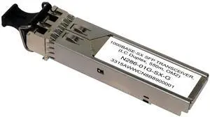 Eaton Tripp Lite Series 1000BASE-SX SFP Transceiver Module, LC Duplex Multimode Fiber MMF, 1.25 Gbps, 850 nm, 1804 Feet / 550 Meter Length, 3-Year Warranty (N286-01G-SX-G)