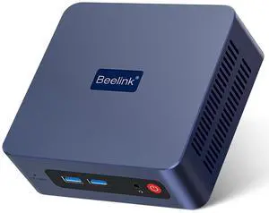 Beelink SER3 Mini PC, AMD Ryzen 3 3200U(2C/4T, up to 3.5GHz), 16G DDR4 RAM 500G M.2 NVMe SSD, Mini Computer Support 4K Dual Screen Display/WiFi5/BT5.0/1000M LAN/USB3.2/Win11 Pro