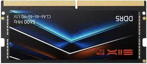 SIX DDR5 RAM 1x32GB 5600MHz SODIMM Laptop Memory - 1.1V Low Voltage, On-Die ECC, 288-Pin Memory Module