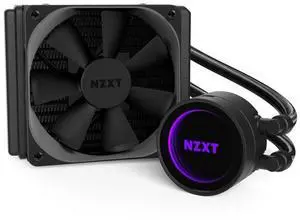 NZXT Kraken M22 120mm - All-in-One RGB CPU Liquid Cooler - Infinity Mirror Design - Powered by CAM