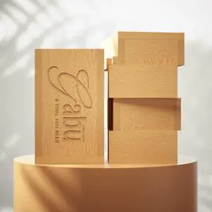 Gabu Wooden and Glass USB 3.0 Flash Drive - Superfast Storage in 32GB, 64GB, 128GB with Elegant Wooden Box - Perfect for Work and Gifts (5x128GB)