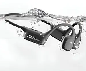 MkMallard Bone Conduction Open-Ear Swimming Headphones IP68 Waterproof, 32GB MP3 Underwater Swim Headphones for Pool, Open Water & Training MkMallard Bone Conduction Open-Ear Swimming Headphones IP68 Waterproof, 32GB MP3 Underwater Swim Headphones for Pool, Open Water & Training