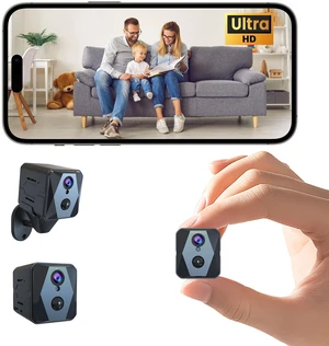 vebiliki Spy Camera, 4K Hidden Camera, Mini Camera, Real-Time Recording, AI Motion Detection, Support Cloud & TF Storage, Auto Night Vision, WiFi Cameras for Home Security, 2.4G WiFi Only vebiliki Spy Camera, 4K Hidden Camera, Mini Camera, Real-Time Recording, AI Motion Detection, Support Cloud & TF Storage, Auto Night Vision, WiFi Cameras for Home Security, 2.4G WiFi Only