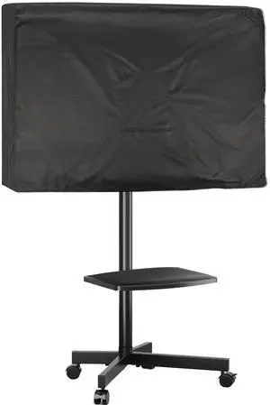 Andacar Mobile TV Stand Cover for 45-58 Inch Mobile Television Cart, Waterproof Outdoor TV Cover Dustproof Television-Screen Covers Only - 57" L7" W31" H, Black Andacar Mobile TV Stand Cover for 45-58 Inch Mobile Television Cart, Waterproof Outdoor TV Cover Dustproof Television-Screen Covers Only - 57" L7" W31" H, Black