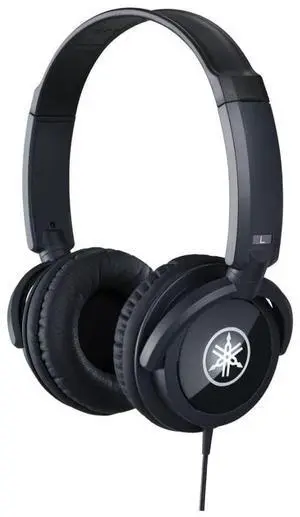 Yamaha HPH-100B Dynamic Closed-Back Headphones, Black Yamaha HPH-100B Dynamic Closed-Back Headphones, Black
