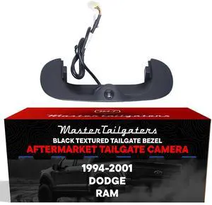 Master Tailgaters Black Tailgate Bezel with Backup Camera Replacement for Dodge Ram (1994-2001) ^^ IP68 Waterproof ^^ Parking Grid Lines Available ^^ Easy to Install Master Tailgaters Black Tailgate Bezel with Backup Camera Replacement for Dodge Ram (1994-2001) ^^ IP68 Waterproof ^^ Parking Grid Lines Available ^^ Easy to Install