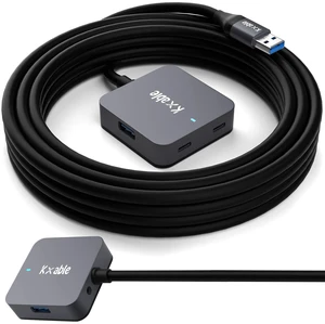 Upgrade USB Extension Cable 25FT with 4-Port (2 A + 2 C), Long USB 3.0 Type-A Extender Cord, Y Splitter Hub, Type-A Male to A-Female + C-Female Extender Cord Upgrade USB Extension Cable 25FT with 4-Port (2 A + 2 C), Long USB 3.0 Type-A Extender Cord, Y Splitter Hub, Type-A Male to A-Female + C-Female Extender Cord