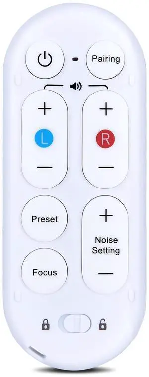 Snrigw Replacement Remote Control for Olive Union Olive Max Hearing Aid(White) Snrigw Replacement Remote Control for Olive Union Olive Max Hearing Aid(White)