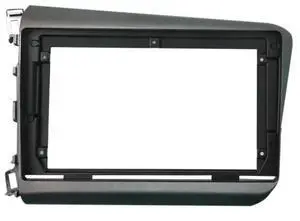 9'' Car Radio Stereo Dash Install Kit Fascia Panel Trim fits for Honda Civic Sedan 2012-2015 Left Hand Drive Installation Aftermarket Stereo Headunit 9'' Car Radio Stereo Dash Install Kit Fascia Panel Trim fits for Honda Civic Sedan 2012-2015 Left Hand Drive Installation Aftermarket Stereo Headunit