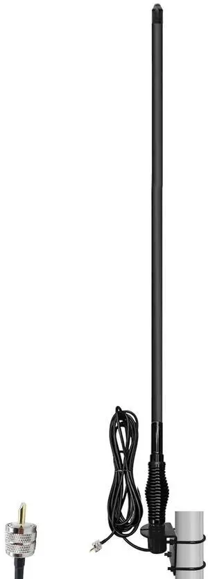 2m GMRS Bull Bar Antenna for 2m/ GMRS Ham Radio Repeater, Pre-Tuned 144-148/462-468 MHz, Peak Gain 6.5dBi, Lower SWR 1.3, 5meter Cable, UHF Connector 2m GMRS Bull Bar Antenna for 2m/ GMRS Ham Radio Repeater, Pre-Tuned 144-148/462-468 MHz, Peak Gain 6.5dBi, Lower SWR 1.3, 5meter Cable, UHF Connector