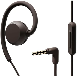 nwm Wired 3.5mm Open Ear Stereo Earbuds with Microphone Dark Brown nwm Wired 3.5mm Open Ear Stereo Earbuds with Microphone Dark Brown
