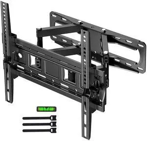 Linhedai TV Wall Mount for 26-70 Inch Flat & Curved TVs, Wall Mount Bracket with Dual Articulating Arms, Swivel, Tilt, Articulating Swivel Extension Tilting Leveling Max VESA 400x400mm, up to 99lbs Linhedai TV Wall Mount for 26-70 Inch Flat & Curved TVs, Wall Mount Bracket with Dual Articulating Arms, Swivel, Tilt, Articulating Swivel Extension Tilting Leveling Max VESA 400x400mm, up to 99lbs