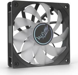 Valkyrie V12 Black - aRGB PC Case Fan 120mm - High Airflow 75CFM  Fluid Dynamic Bearings - Silent Operation - RGB - 3-pin Addressable LEDs -  700-1850 RPM - Daisy Chain - PWM - Computer Cooling