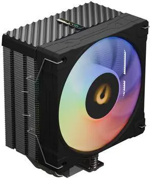 Valkyrie Surge SL125 Black Air Cooler, CPU Air Cooler ARGB LEDs - AM4/AM5 - LGA 1851/1700/1200, 1x Valkyrie B12 High Performance 120mm CPU Fan, Low Noise, LGA1151/1150, Low Profile