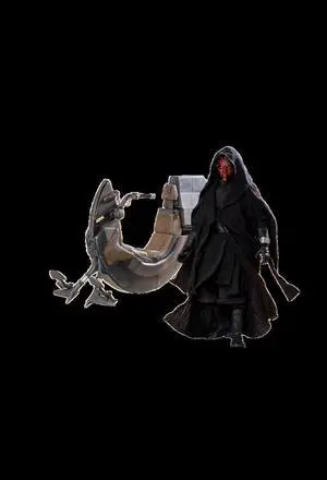 Figure Hot Toys DX17 - Star Wars 1 : The Phantom Menace - Darth Maul With Sith Speeder Standard Version