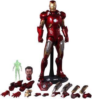 Figure Hot Toys MMS185 - Marvel Comics - The Avengers - Iron Man Mark 7 Deluxe Version