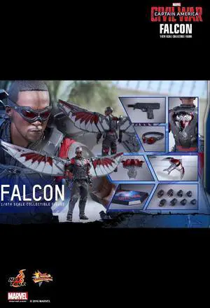 Figure Hot Toys MMS361 - Marvel Comics - Captain America : Civil War - Falcon Figure Hot Toys MMS361 - Marvel Comics - Captain America : Civil War - Falcon