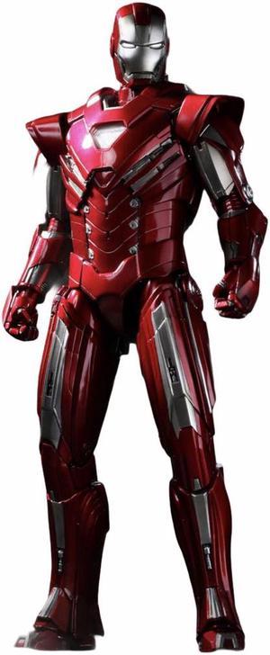 Figure Hot Toys MMS213 - Marvel Comics - Iron Man 3 - Iron Man Silver Centurion Mark 33 Standard Version