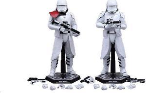 Figure Hot Toys MMS323 - Star Wars : The Force Awakens - First Order Snowtroopers Officier And First Order Snowtroopers