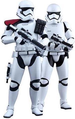 Figure Hot Toys MMS335 - Star Wars : The Force Awakens - First Order Stormtrooper Officer And First Order Stormtrooper